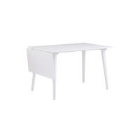 Rowico Lotta klaffipöytä 120+40cm, valkoinen